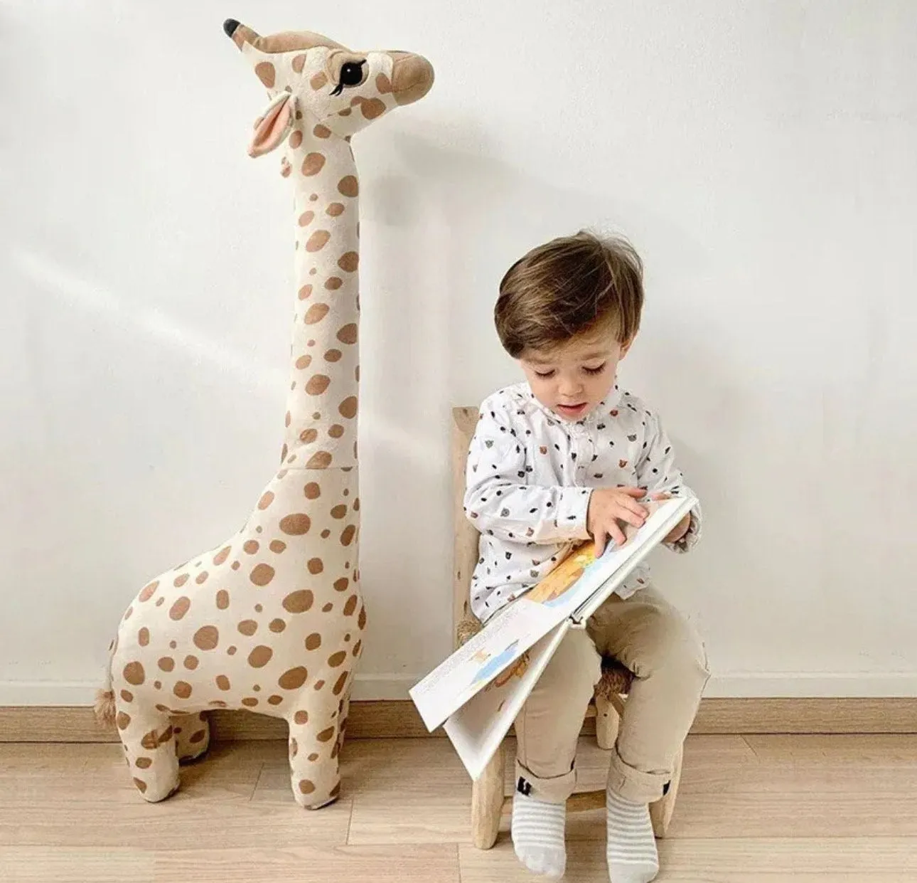 100cm Big Size Simulation Giraffe - Safari Nursery Decor