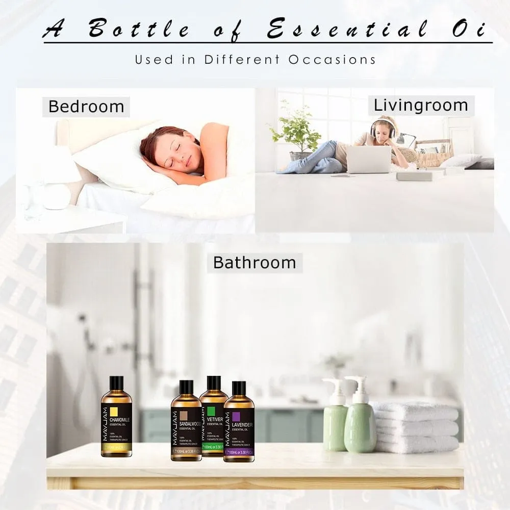 100ml Lavender Essential Oil Pure Natural Essential Oils for Help Sleeping