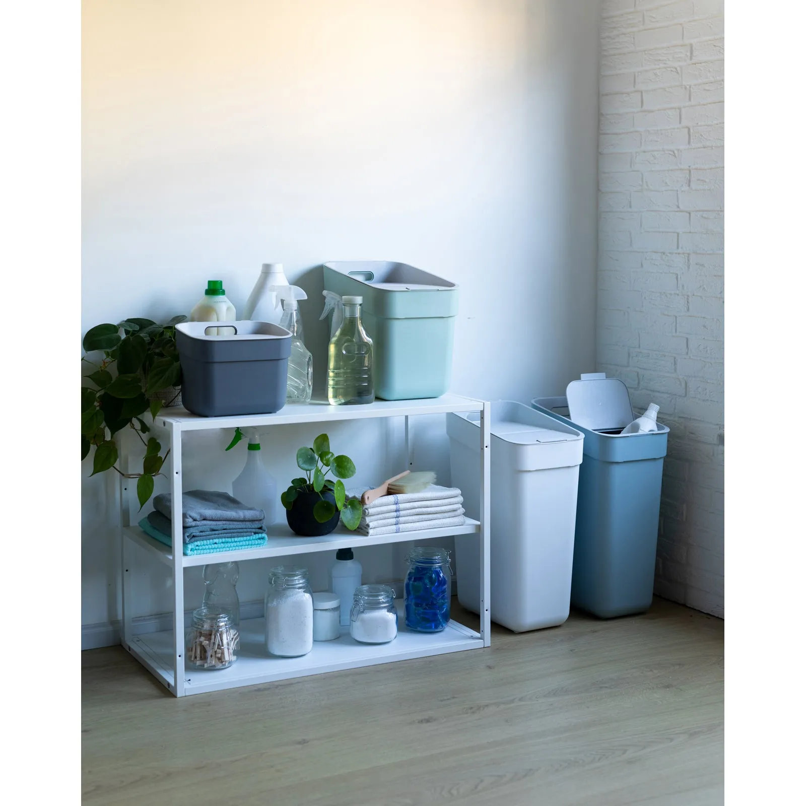 20L Ready to Collect Waste Separation Bin - Green