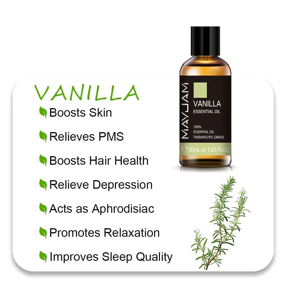 3pcs Essential Oils for Candle Making 30ml Massage Oil Pure Natural