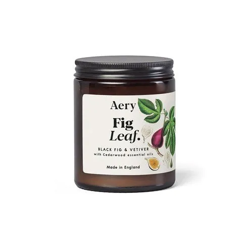 Aery Living: Botanical 140g Candle Jar - Fig Leaf