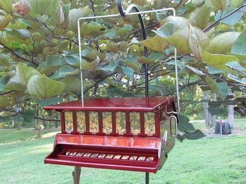 Audubon Bird's Choice bird Feeder Squirrel Proof Red Woodlink Delight 7512