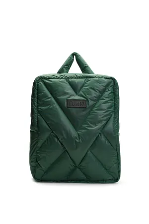 Backpack Green Metallic