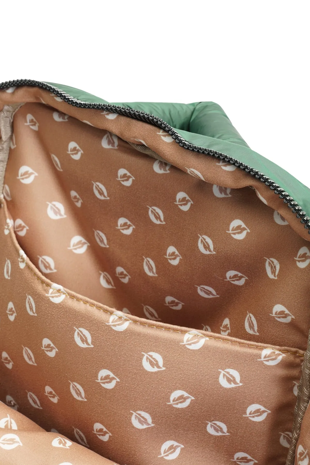 Backpack Green Metallic