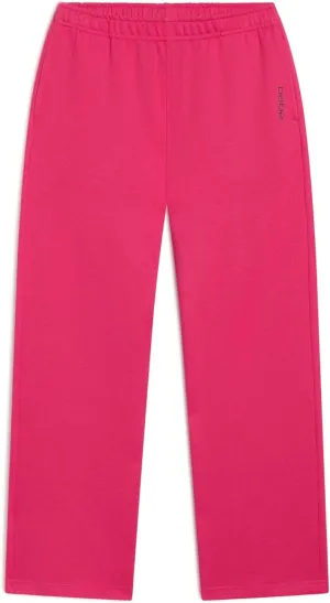 bebe Girls Wide Leg Sweatpants, French Terry Sweatpants with Pockets, Baggy Pants for Girls