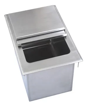 BK Resources BK-DIBL-3418  34"W x 18"D x 14-3/8"H Drop-In Ice Bin with Lid