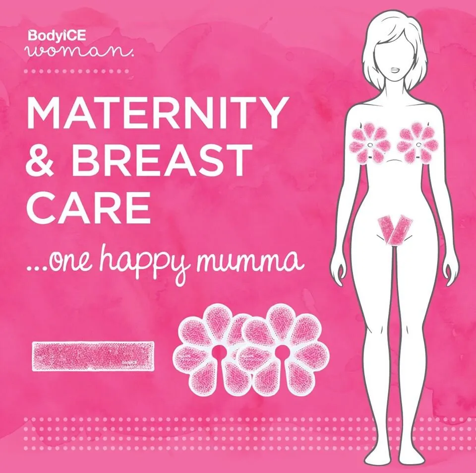 BodyICE Woman - Ice & Heat Packs for Breasts