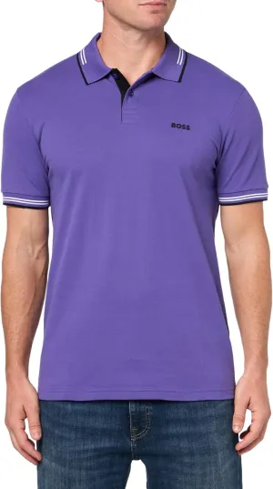 BOSS Men's Paul Modern Essential Polo