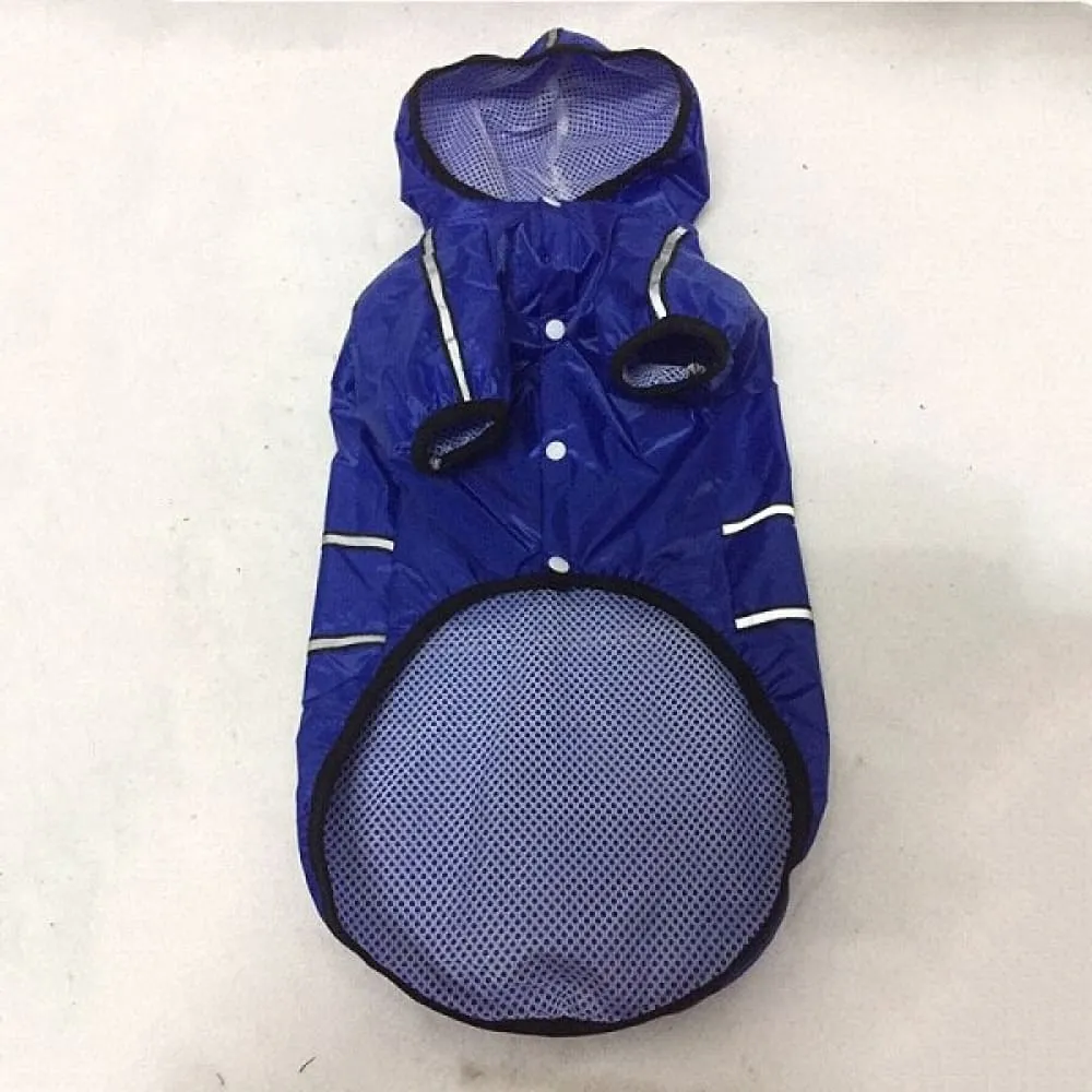 Breathable Reflective Raincoat for Dogs