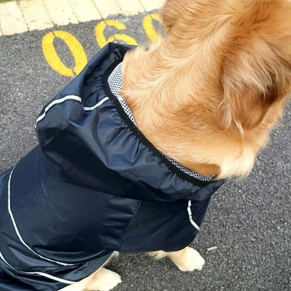 Breathable Reflective Raincoat for Dogs