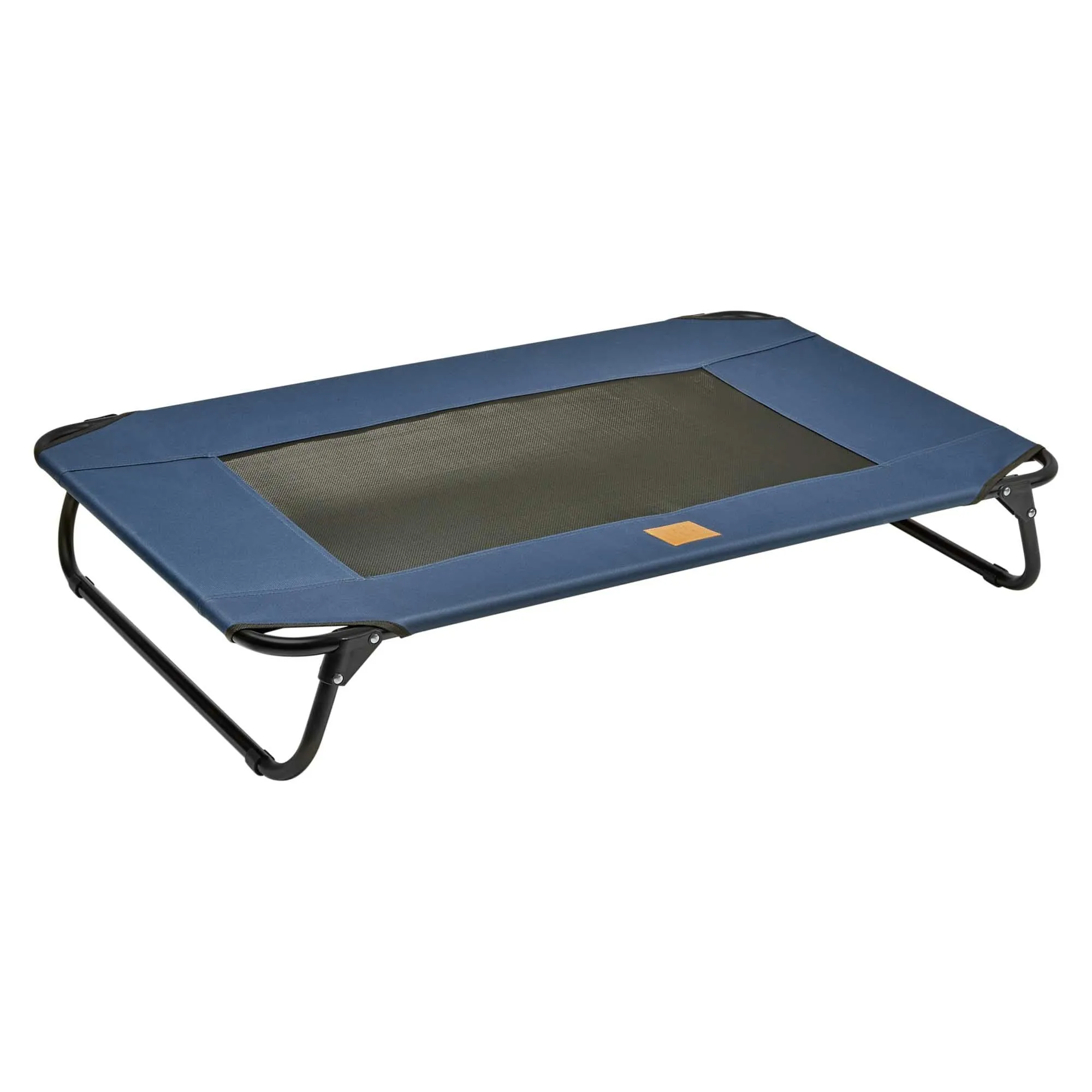Buddy & Belle Deluxe Raised Outdoor Dog Bed Navy