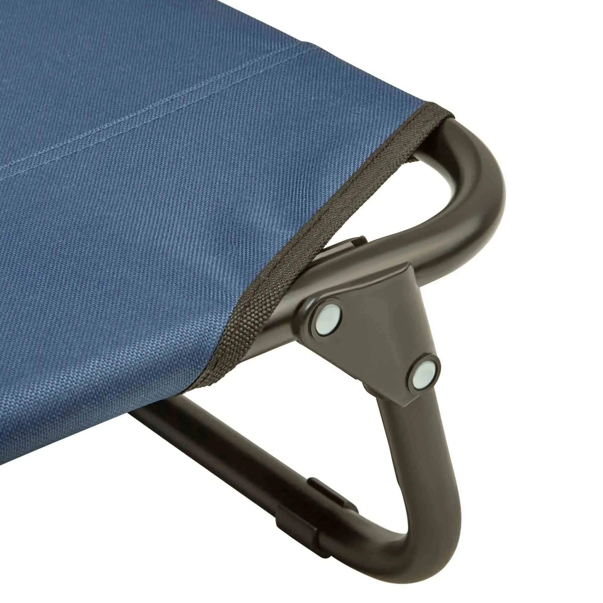 Buddy & Belle Deluxe Raised Outdoor Dog Bed Navy