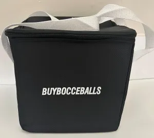 BuyBocceBalls Unique Package - EPCO Candlepin Bowling Ball- Marbleized - Magenta, Black & White Four Ball