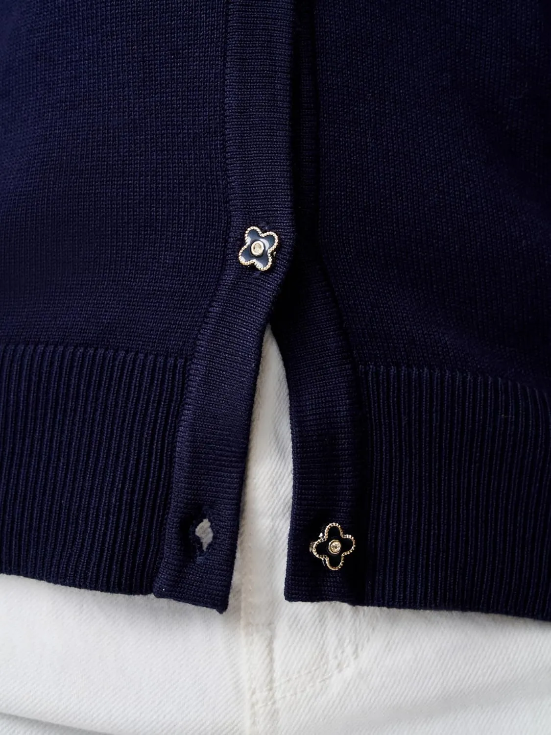 Cable & Gauge Novelty Button Cardigan