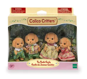 Calico Critters Toy Poodle Family
