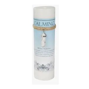 Candle & Pendant- Calming - White Howlite