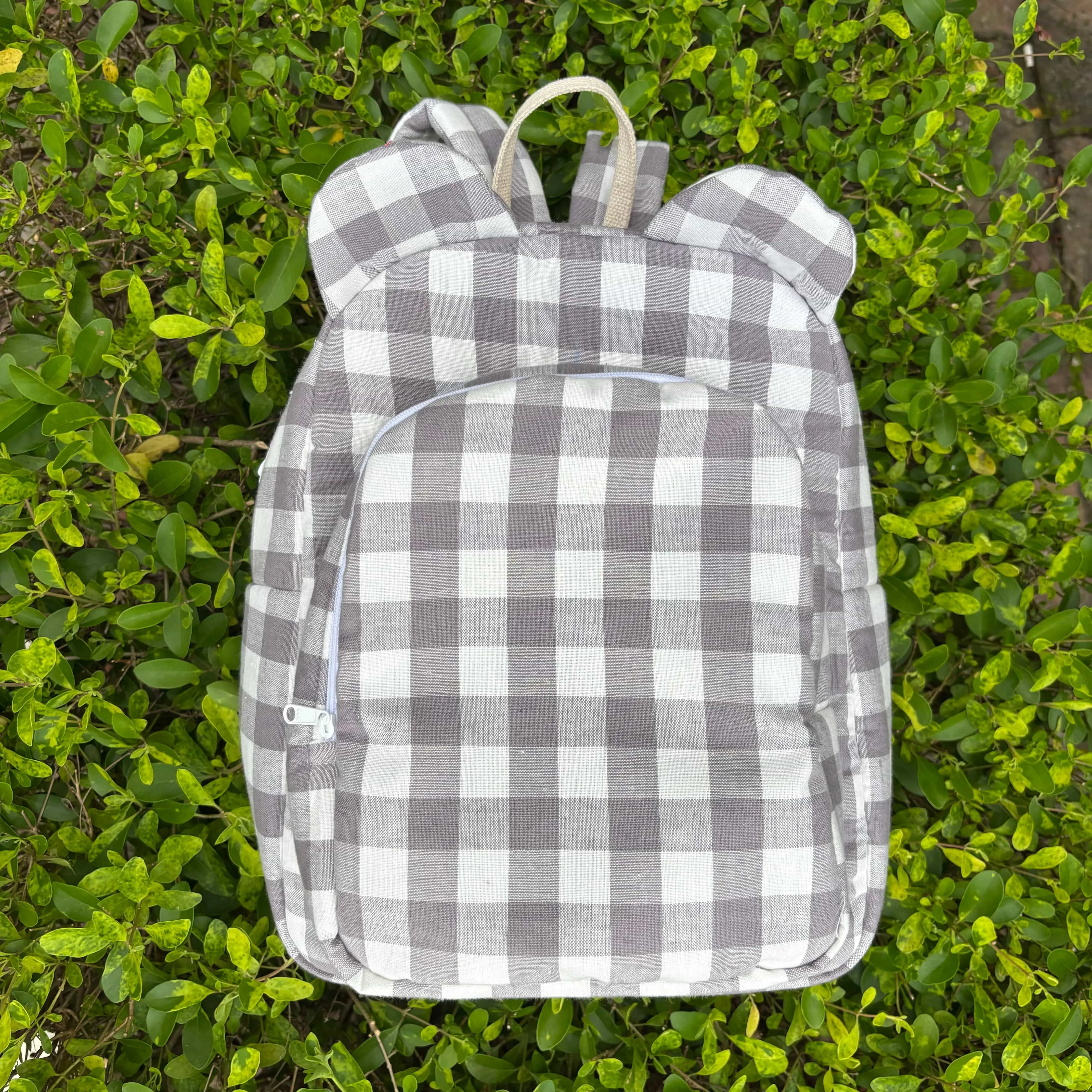 Checkaroo School Bag (Personalise) - GREY