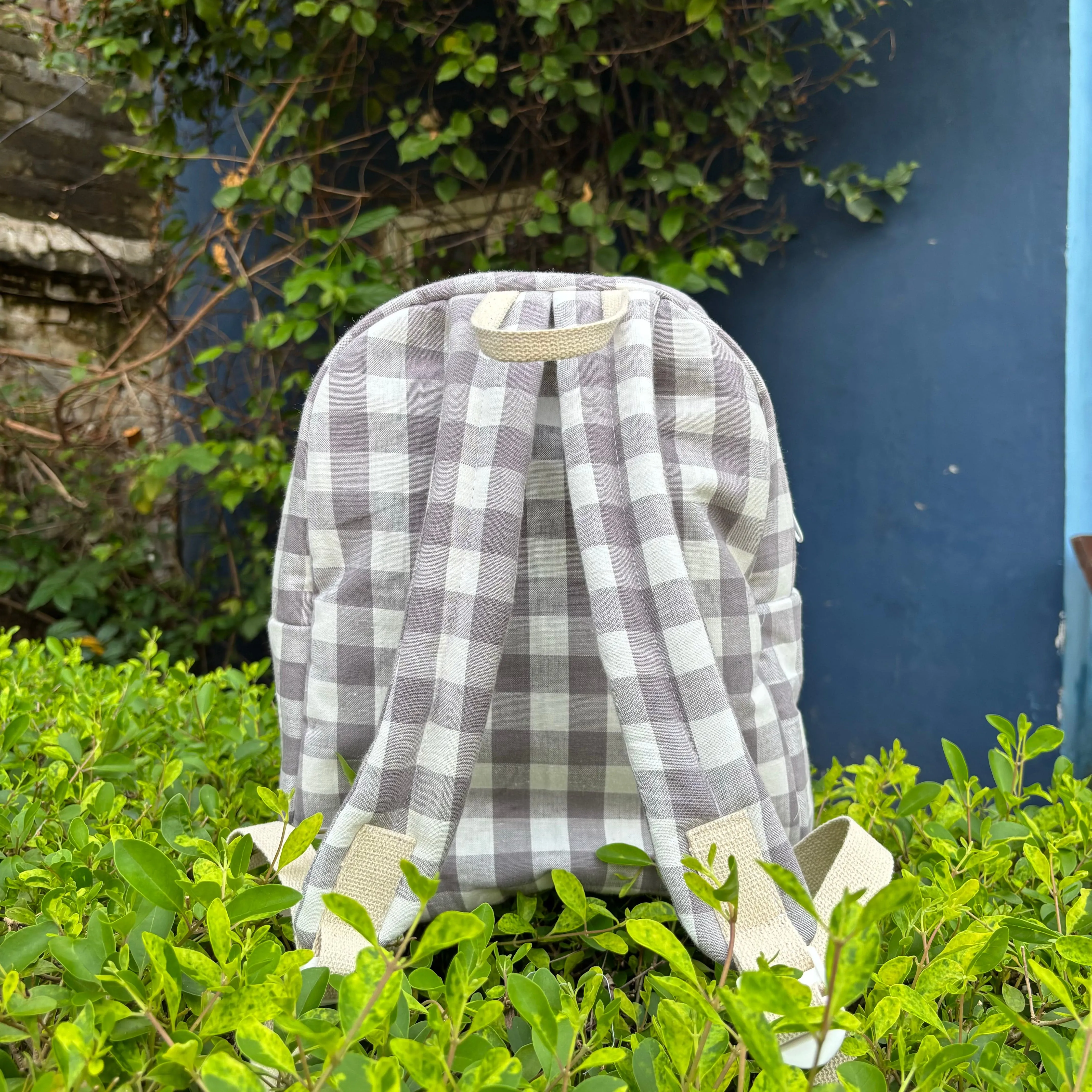 Checkaroo School Bag (Personalise) - GREY