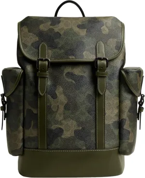 Coach Men's Hitch Backpack in Signature Camo, One Size