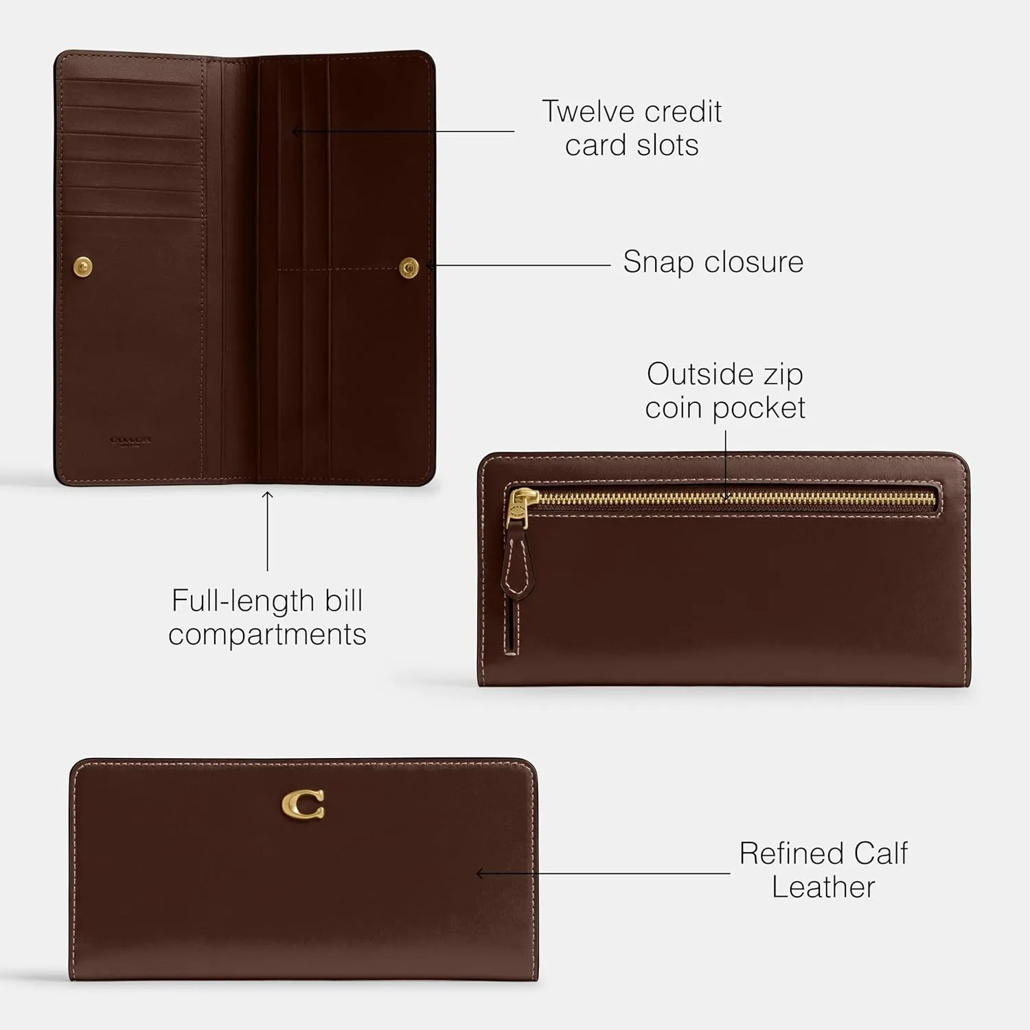 Coach Women's Essential Slim Wallet