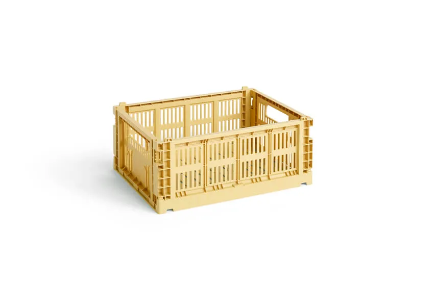 Colour Crate - Collapsible | Medium | Various Colours | 100% Recycled Plastic | by HAY
