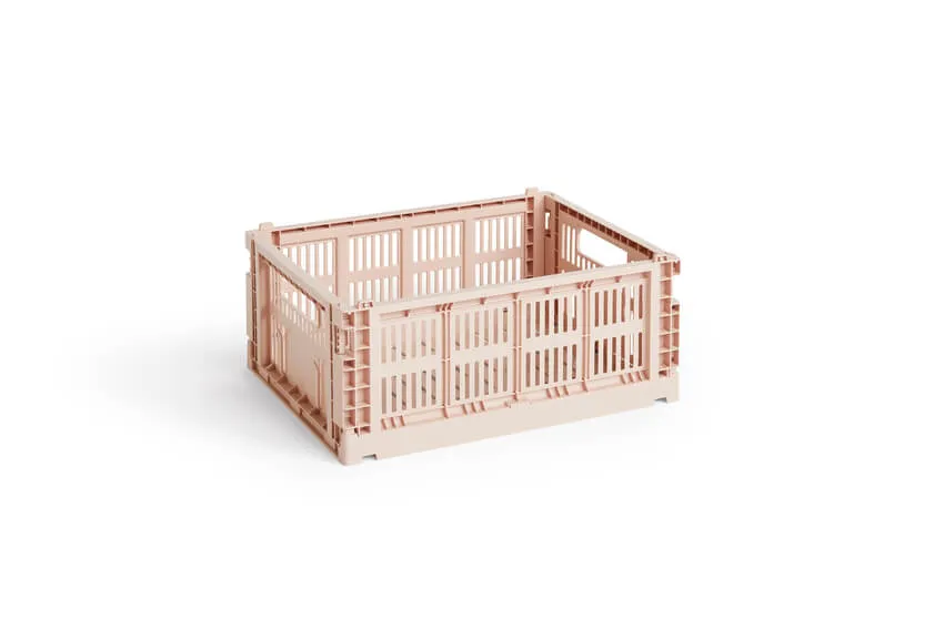 Colour Crate - Collapsible | Medium | Various Colours | 100% Recycled Plastic | by HAY
