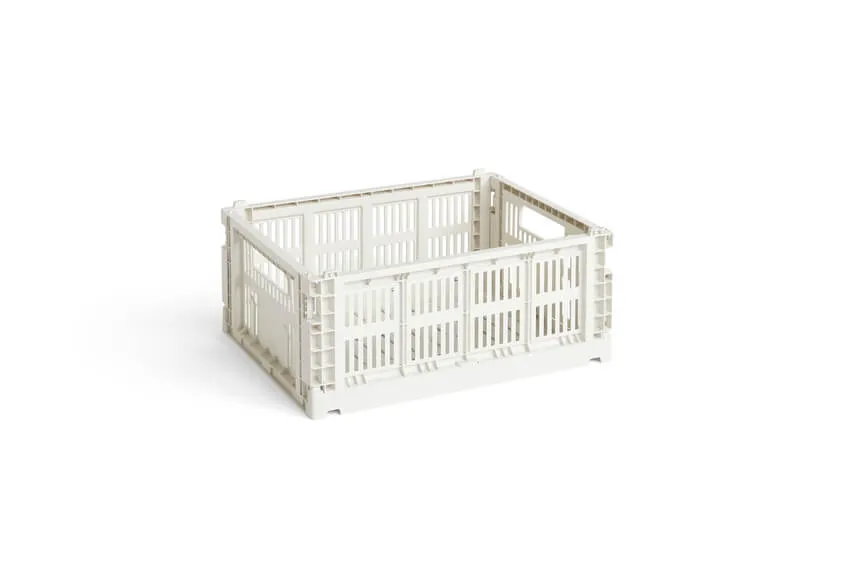 Colour Crate - Collapsible | Medium | Various Colours | 100% Recycled Plastic | by HAY