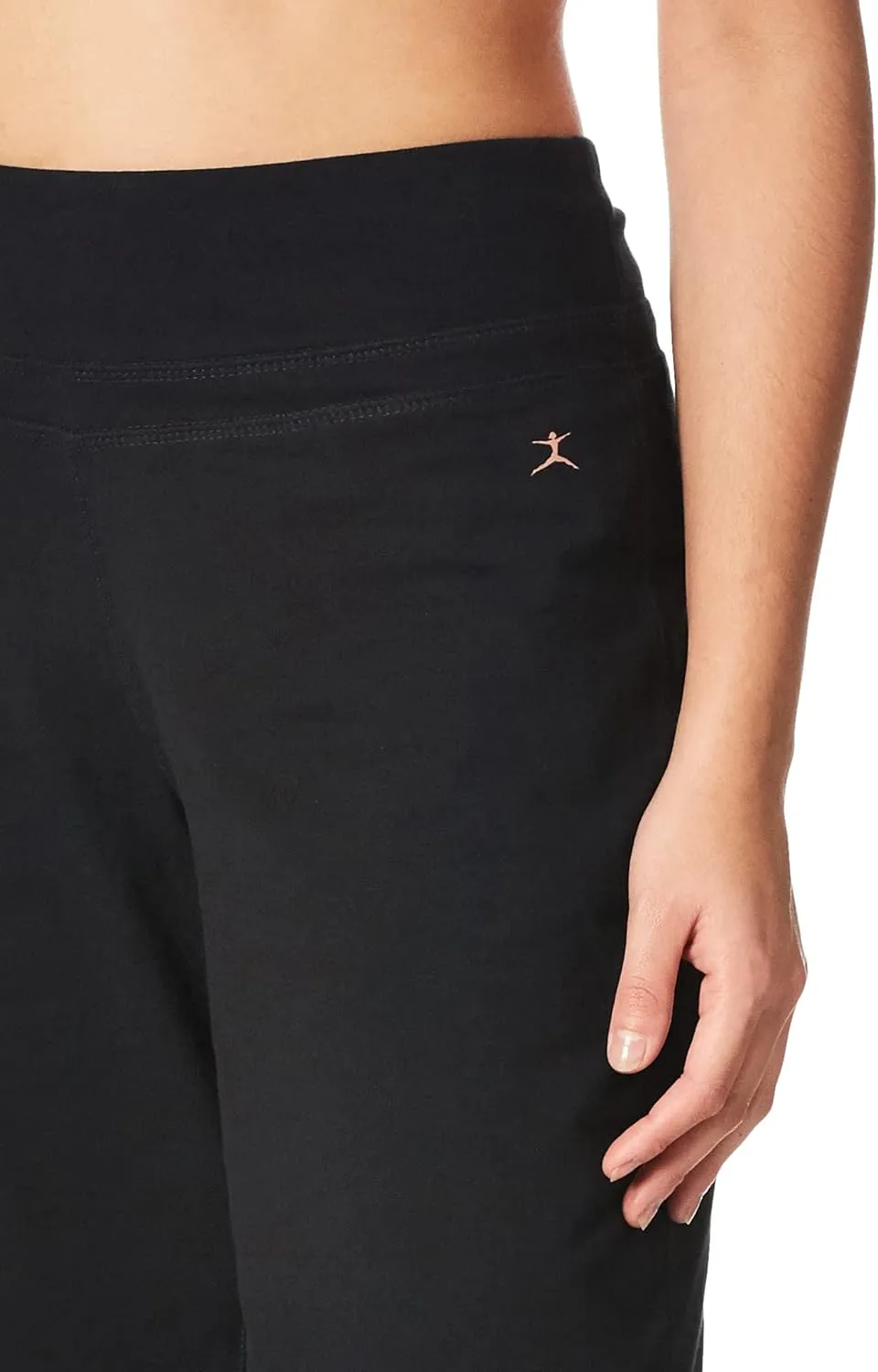 Danskin Women's Essential Wide Waistband Bermuda Short
