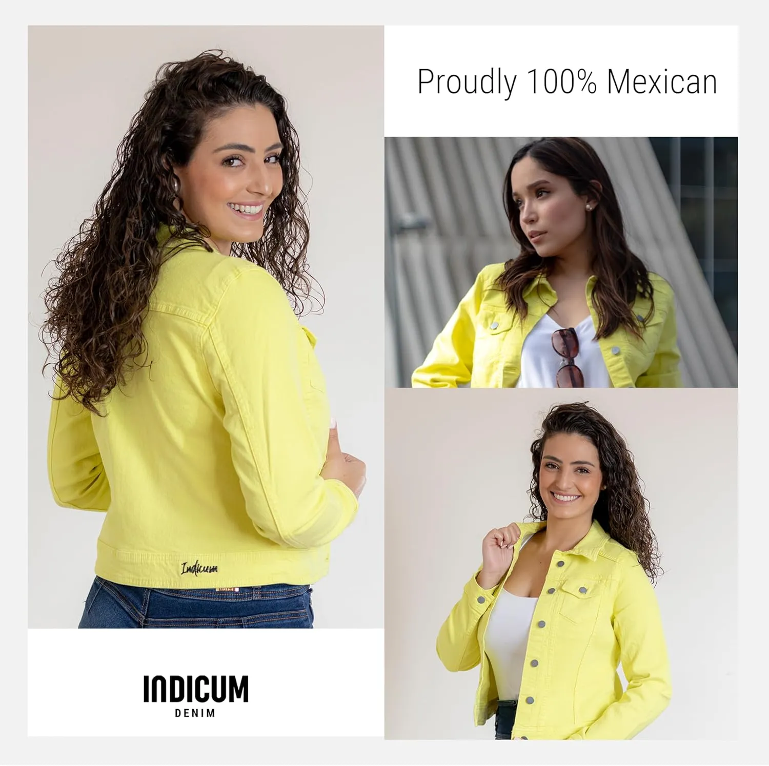 Denim Color Jacket For Women | Slim Fit 100% Cotton Jackets | Womens Fashion Clothes Trendy Spring 2024