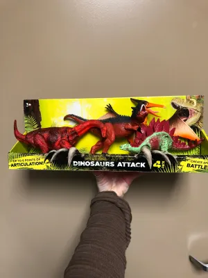 Dinosaur Attack 4 pack