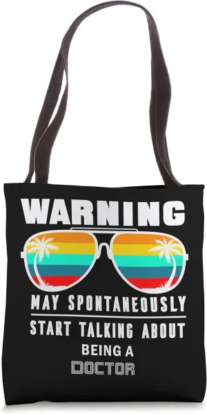 Funny Work Gift For A Doctor Tote Bag