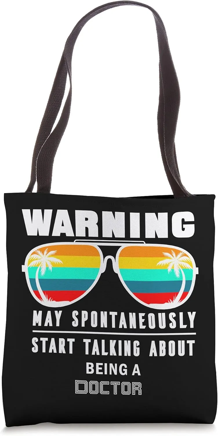 Funny Work Gift For A Doctor Tote Bag