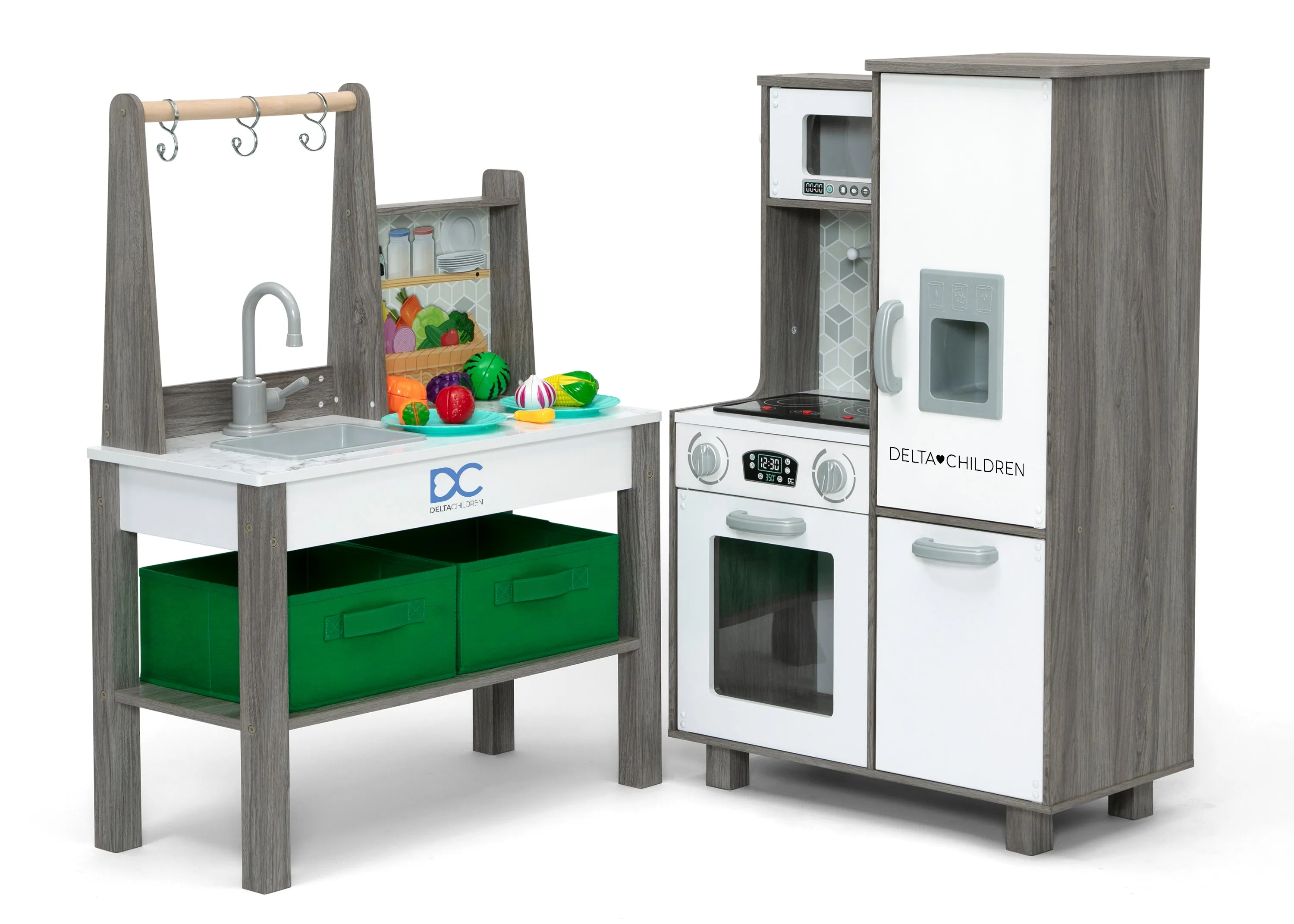 Gourmet All-in-One Corner Play Kitchen