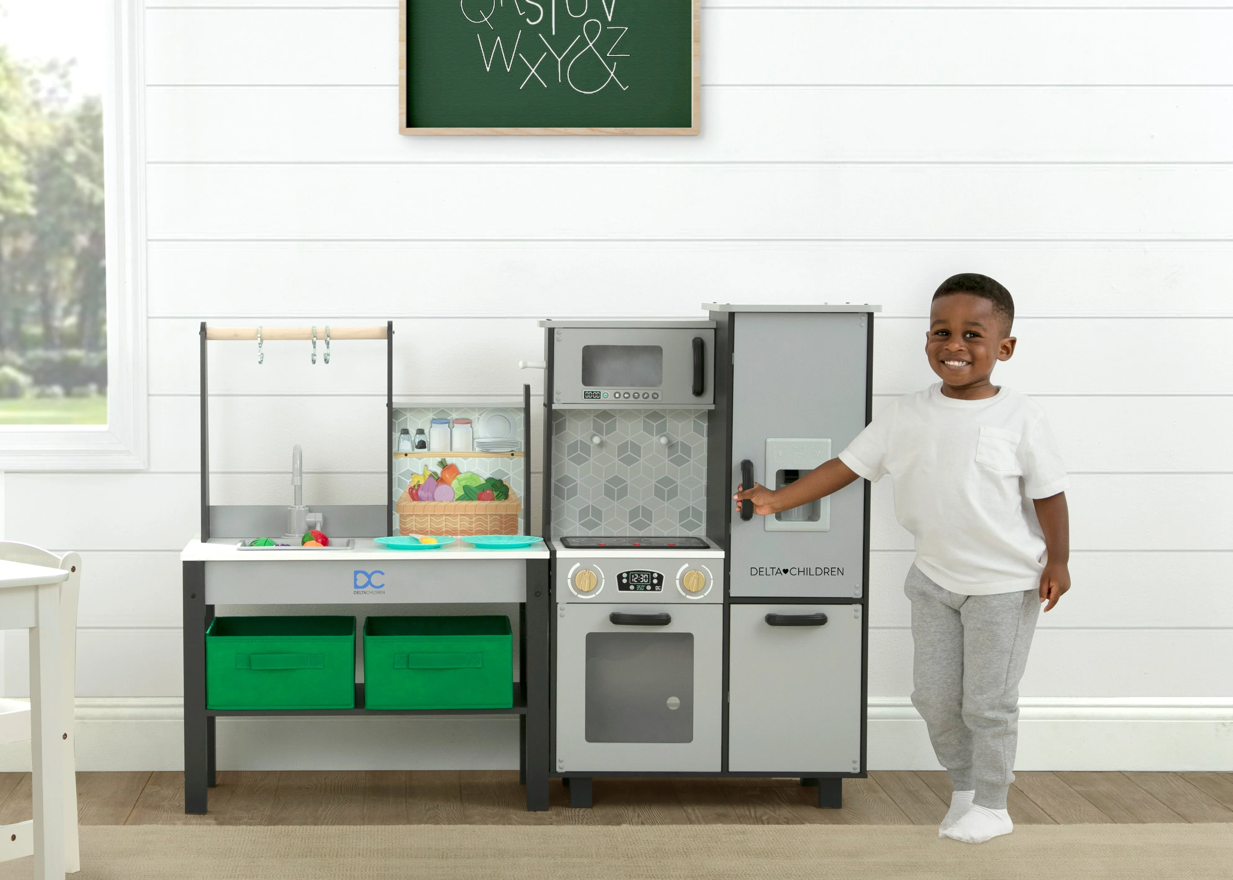 Gourmet All-in-One Corner Play Kitchen
