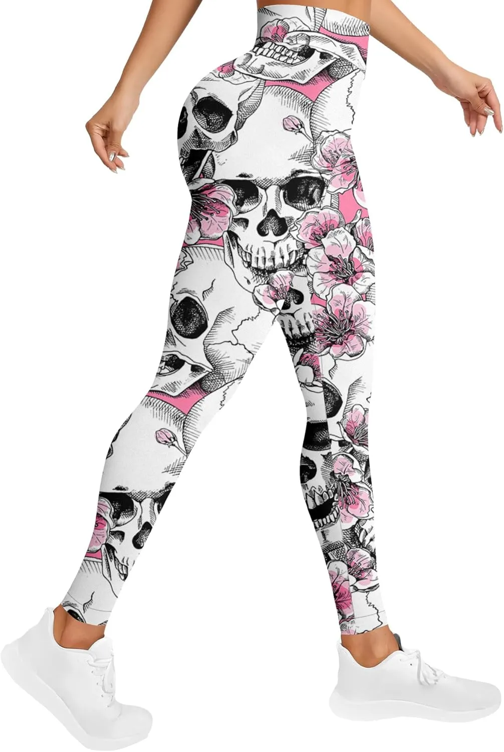 High Waisted Print Leggings for Women Gym Funny Womens Yoga Pants