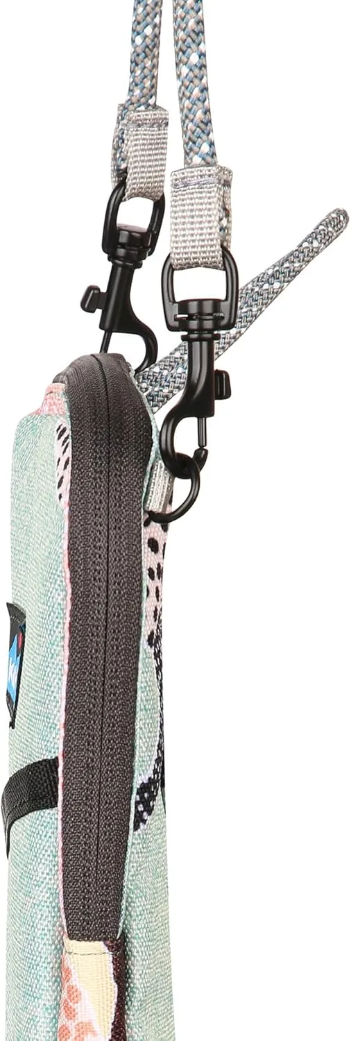 KAVU Essential Case Zip Crossbody Wallet with Rope Strap