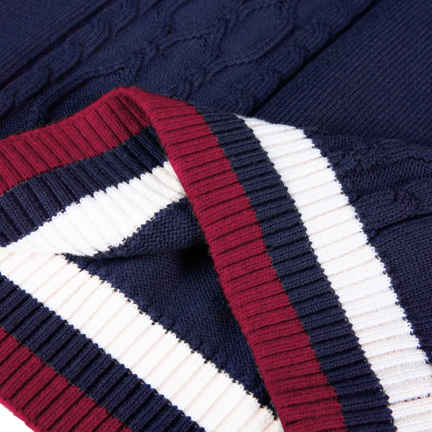 Kid Nation Boys Sweater Vest 100% Cotton School Uniform Vest for Girls Boy Toddler Kids Knit Vest