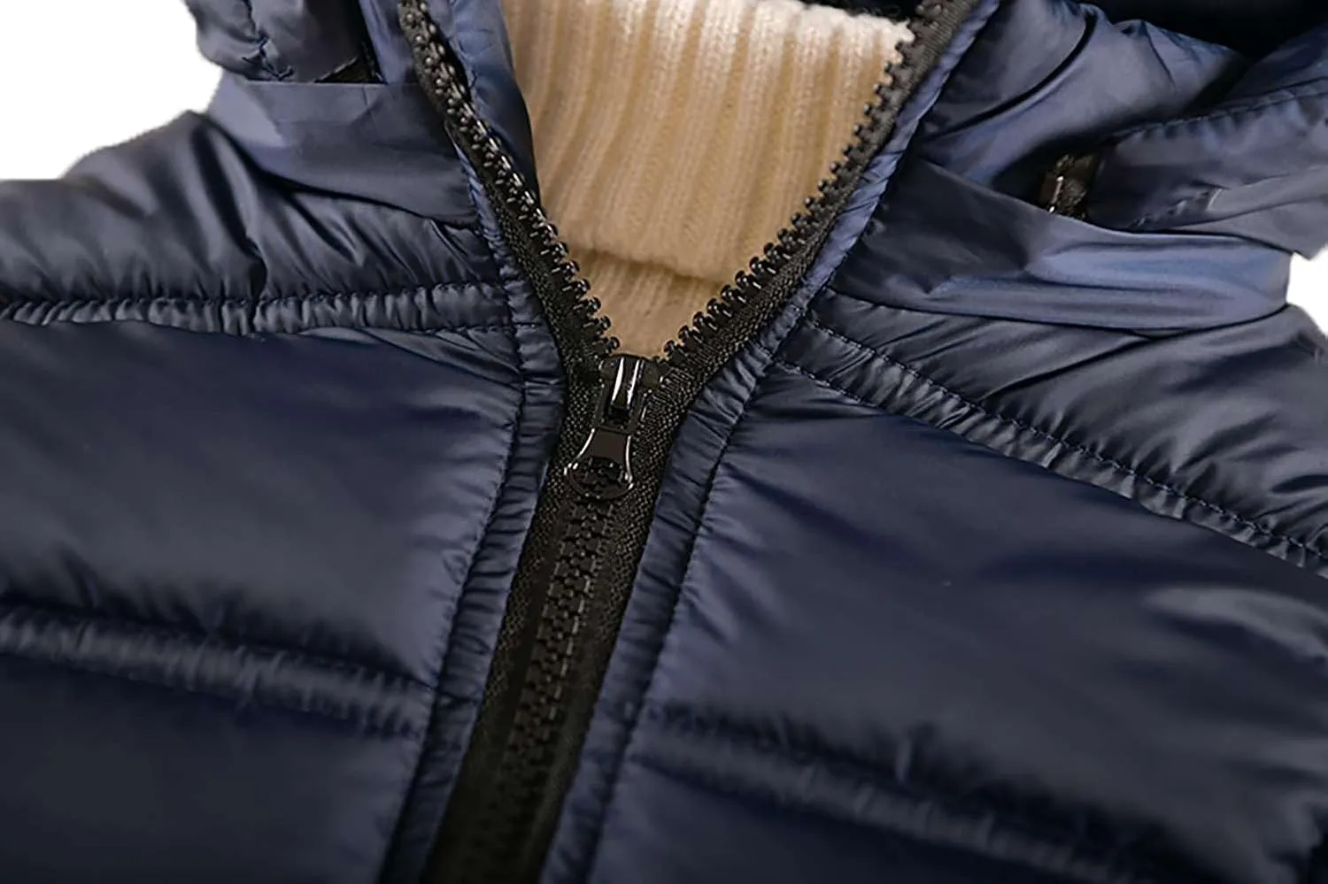 Kids Padded Coat Child Winter Thick Jacket Hooded Warm Cotton Jacket
