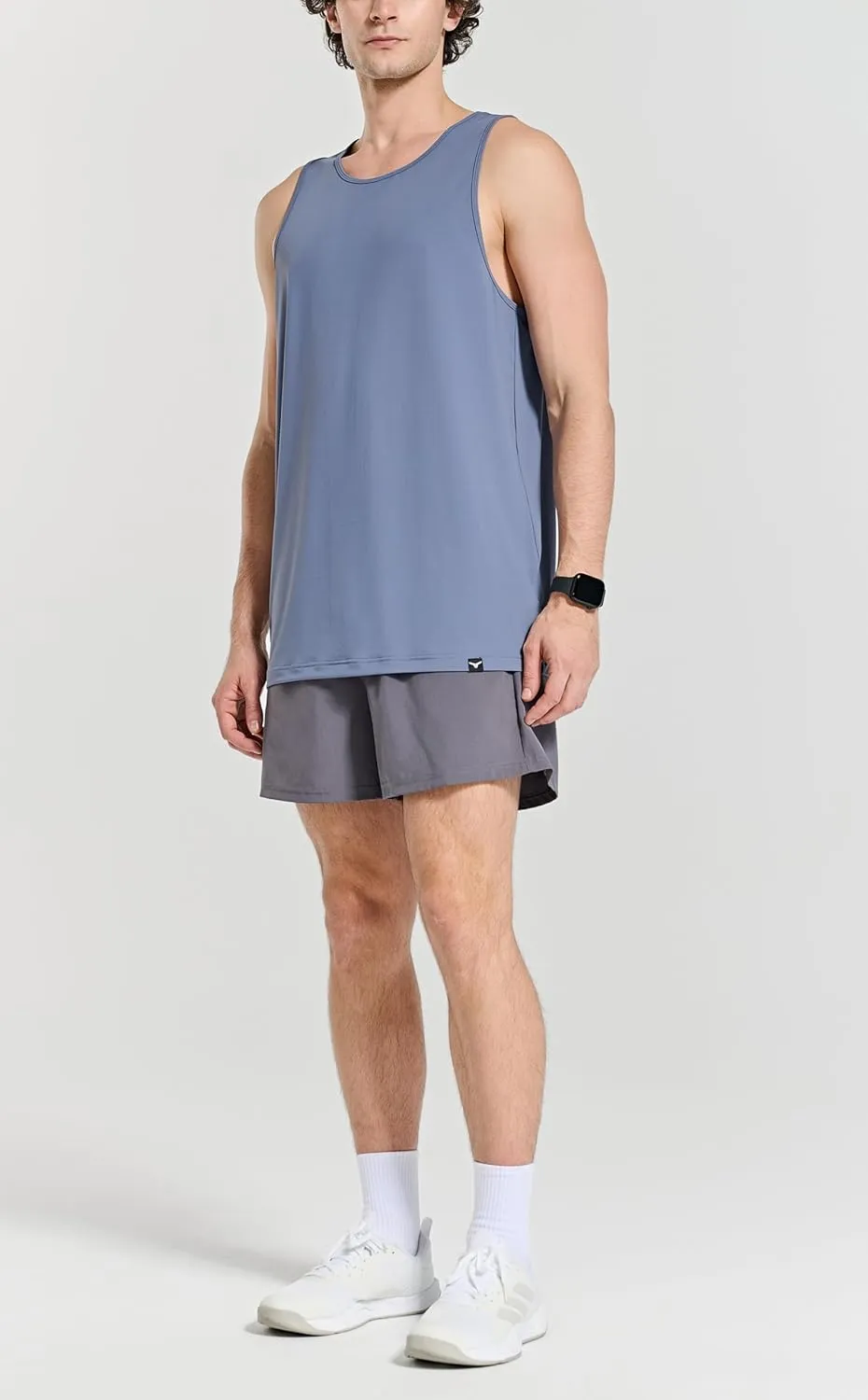 Men's Essential Regular Fit Gym Tank Tops Sleeveless Workout Shirts