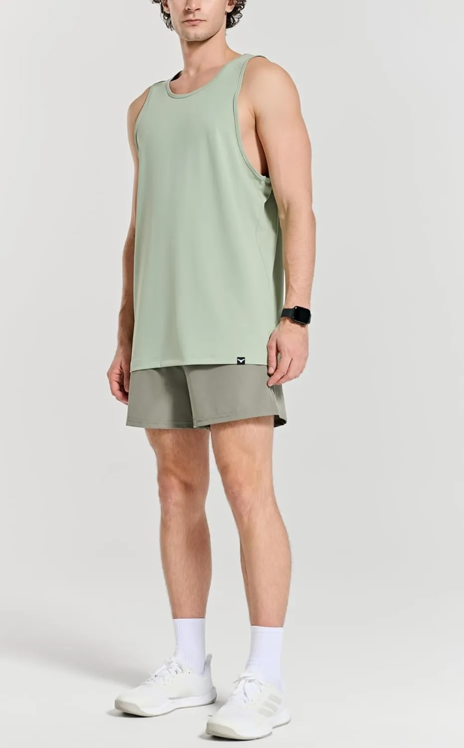 Men's Essential Regular Fit Gym Tank Tops Sleeveless Workout Shirts