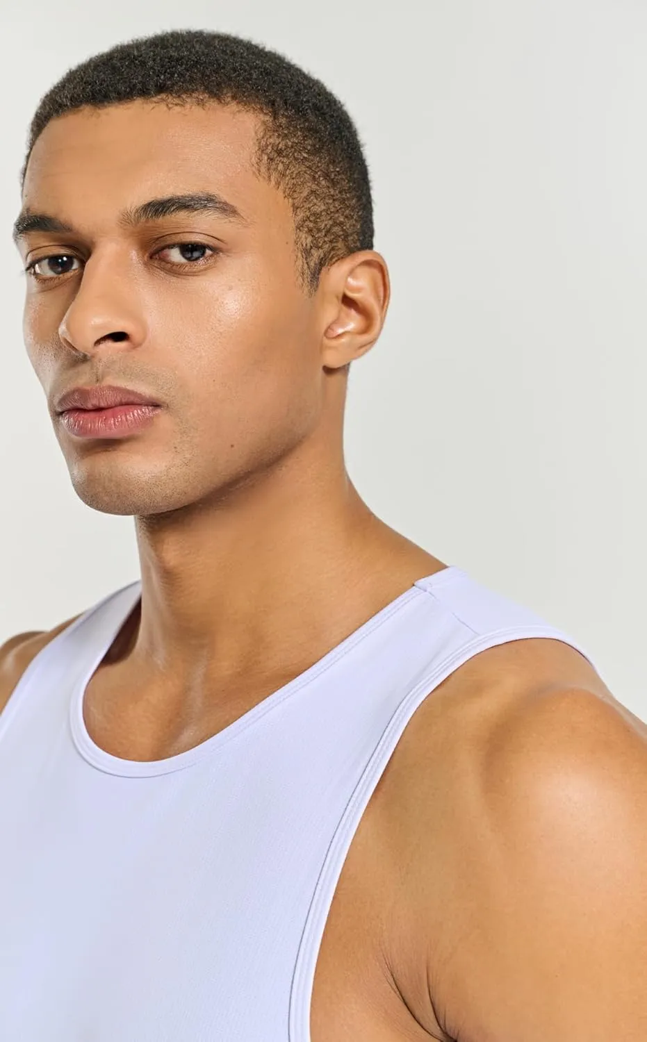 Men's Essential Regular Fit Gym Tank Tops Sleeveless Workout Shirts