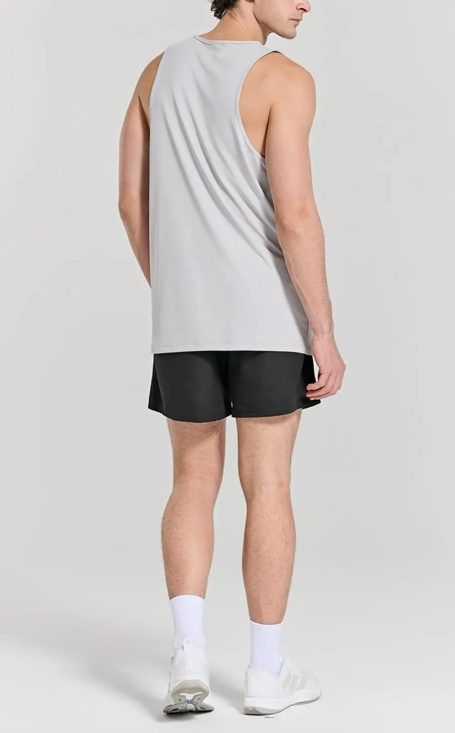 Men's Essential Regular Fit Gym Tank Tops Sleeveless Workout Shirts