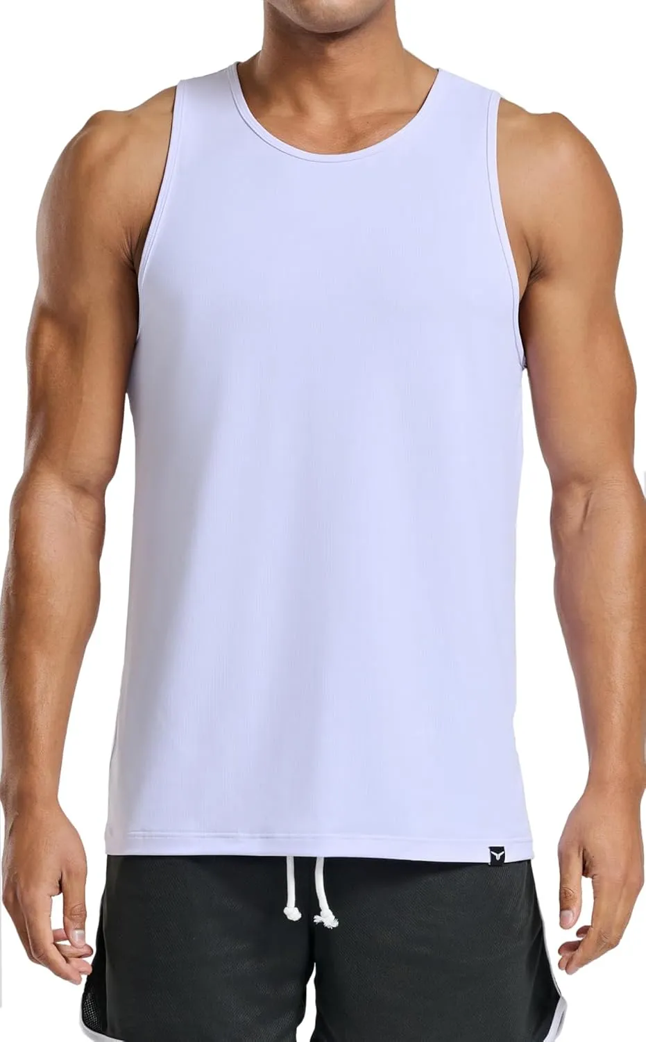 Men's Essential Regular Fit Gym Tank Tops Sleeveless Workout Shirts
