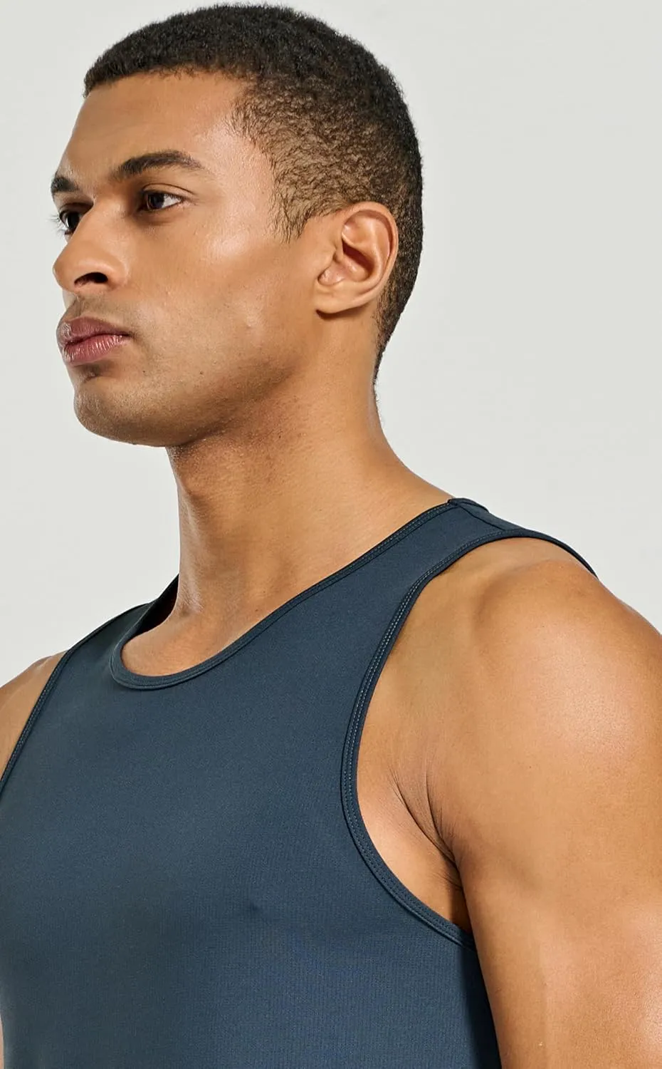 Men's Essential Regular Fit Gym Tank Tops Sleeveless Workout Shirts