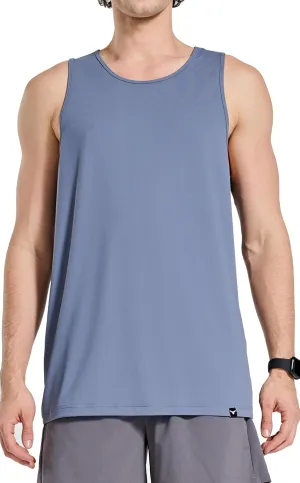 Men's Essential Regular Fit Gym Tank Tops Sleeveless Workout Shirts