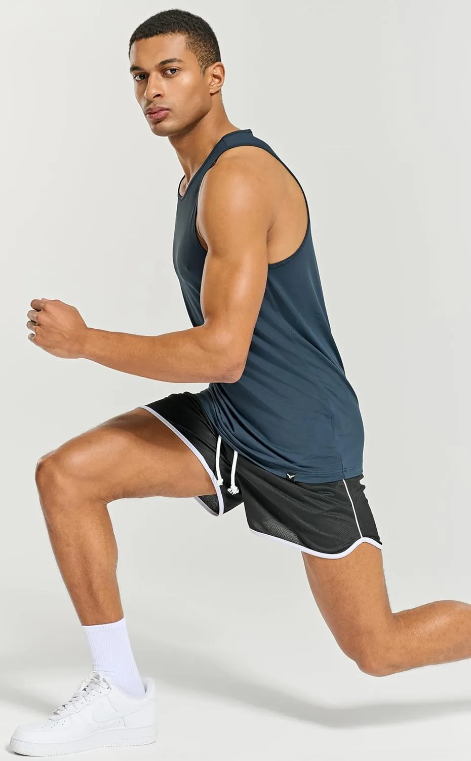 Men's Essential Regular Fit Gym Tank Tops Sleeveless Workout Shirts