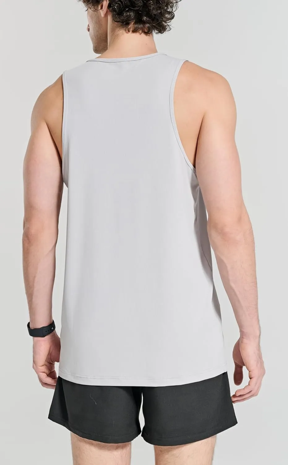 Men's Essential Regular Fit Gym Tank Tops Sleeveless Workout Shirts