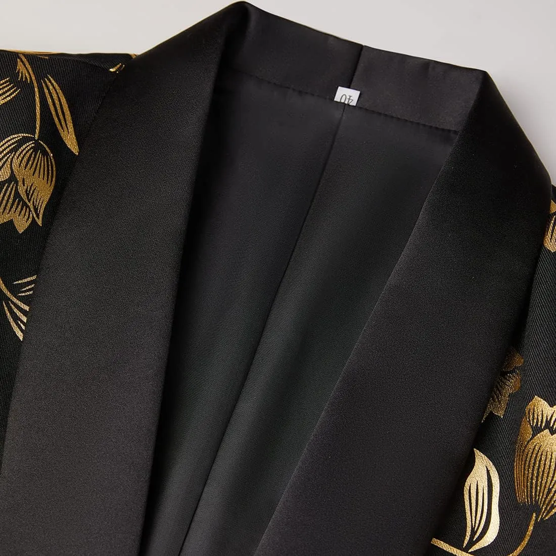 Men's Vintage Jacquard Suit Jacket Blazer Blazers Prom, Banquet, Dinner, Wedding, Prom, Party