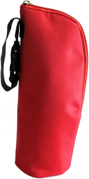 Milk Bottle Warmer Bag Portable Thermal Insulated Tote for Feeding Bright Red Keeps Bottles Warm for Hours for Easy to Clean and Carry