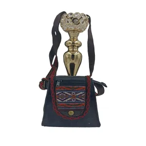 Mini Canvas Crossbody Handbag